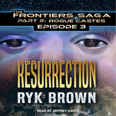 Resurrection – omslag til lydbogen af Ryk Brown