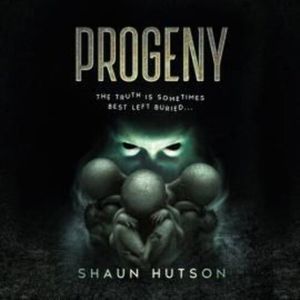 Progeny – okładka audiobooka, autor Shaun Hutson