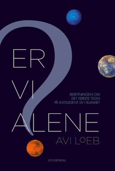 Er vi alene? – omslag til lydbogen af Avi Loeb