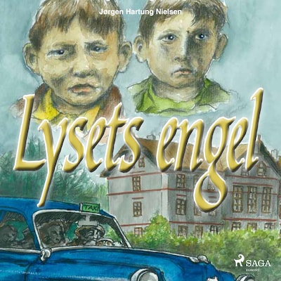 Lysets engel – omslag til lydbogen af Jørgen Hartung Nielsen