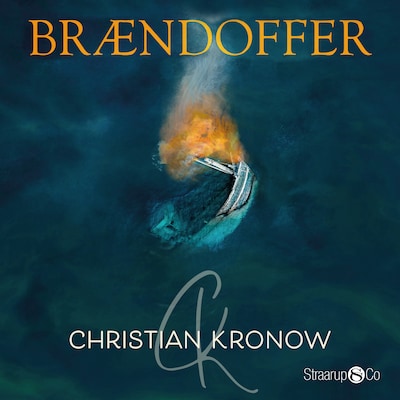 Brændoffer – omslag til lydbogen af Christian Kronow