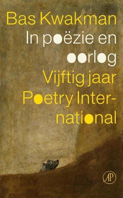 In poëzie en oorlog: Vijftig jaar Poetry International – omslag van het luisterboek van Bas Kwakman