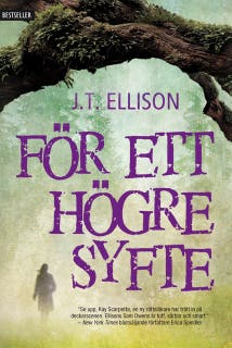 För ett högre syfte – omslag till ljudboken av J.T. Ellison