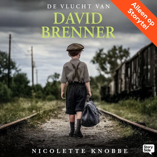 De vlucht van David Brenner – omslag van het luisterboek van Nicolette Knobbe