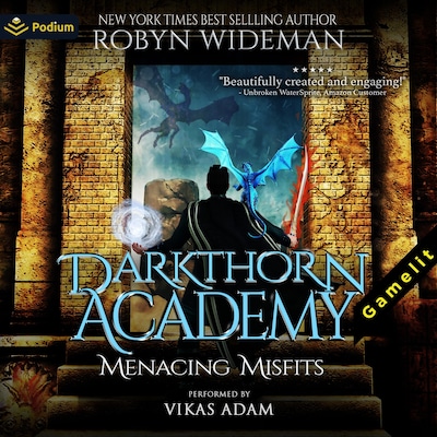 Menacing Misfits – omslag til lydbogen af Robyn Wideman