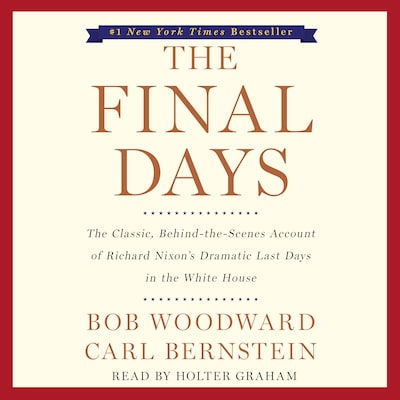 The Final Days – omslag til lydbogen af Bob Woodward, Carl Bernstein