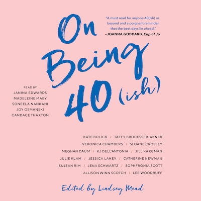 On Being 40(ish) – omslag til lydbogen af Unknown Author