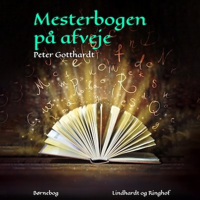Mesterbogen på afveje – omslag til lydbogen af Peter Gotthardt