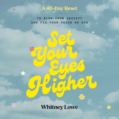 Set Your Eyes Higher – omslag til lydbogen af Whitney Lowe