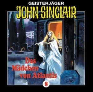 Das Mädchen Von Atlantis (John Sinclair 8) – okładka audiobooka, autor Jason Dark