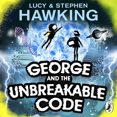 George and the Unbreakable Code – omslag til lydbogen af Stephen Hawking, Lucy Hawking