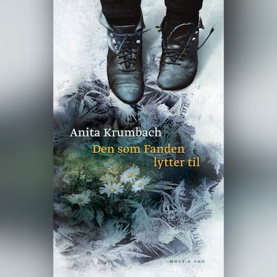 Den som Fanden lytter til – omslag til lydbogen af Anita Krumbach