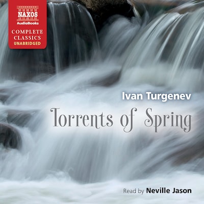 Torrents of Spring – omslag til lydbogen af Ivan Turgenev