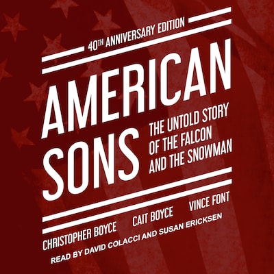 American Sons – omslag til lydbogen af Christopher Boyce, Cait Boyce, Vince Font