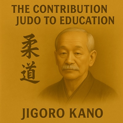 The Contribution of Judo to Education – omslag til lydbogen af Jigoro Kano