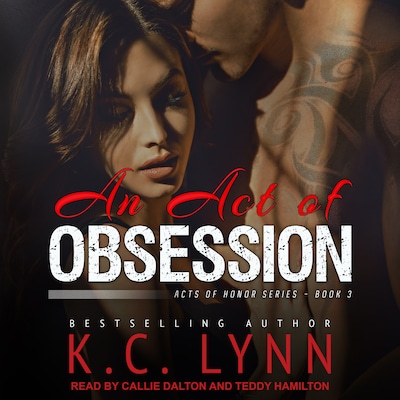 An Act of Obsession – omslag til lydbogen af K.C. Lynn