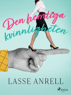 Den hemliga kvinnligheten – omslag till ljudboken av Lasse Anrell