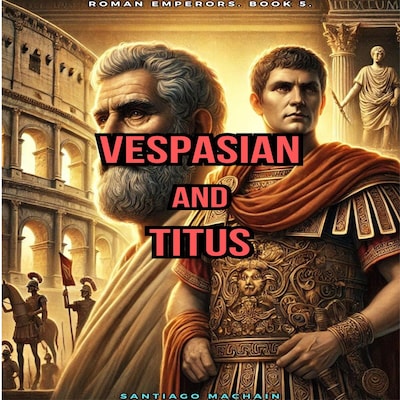 Vespasian and Titus – omslag til lydbogen af Santiago Machain