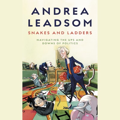 Snakes and Ladders – omslag van het luisterboek van Andrea Leadsom