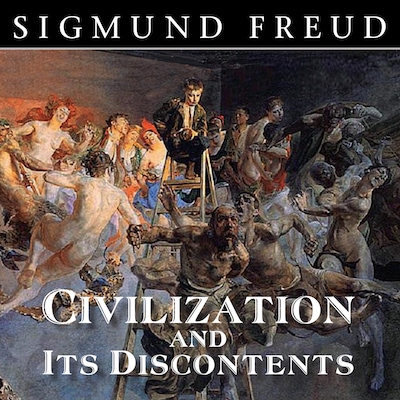 Civilization and Its Discontents – omslag til lydbogen af Sigmund Freud