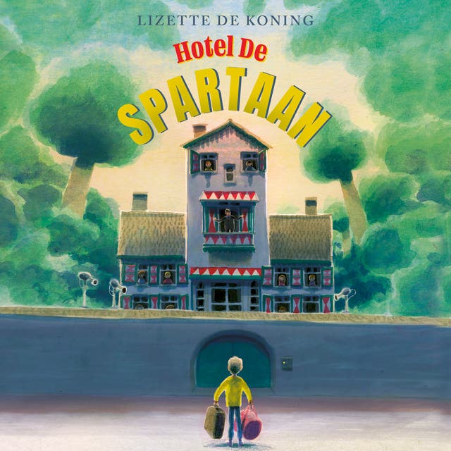 Hotel De Spartaan – omslag van het luisterboek van Lizette de Koning