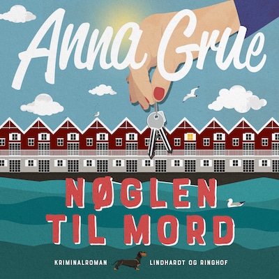 Nøglen til mord – omslag til lydbogen af Anna Grue