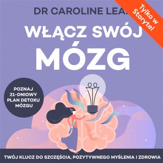 Włącz swój mózg – okładka audiobooka, autor Caroline Leaf