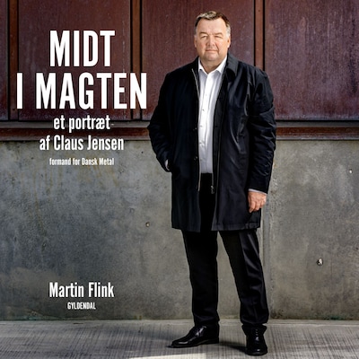 Midt i magten – omslag til lydbogen af Martin Flink