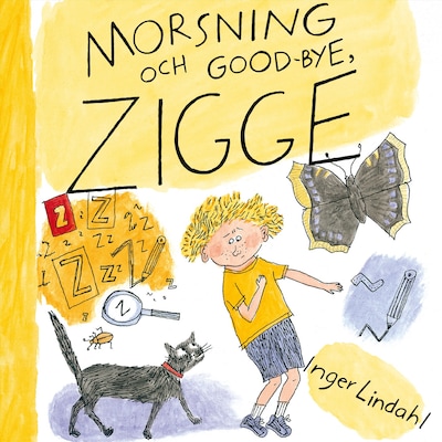 Morsning och good-bye, Zigge – omslag till ljudboken av Inger Lindahl