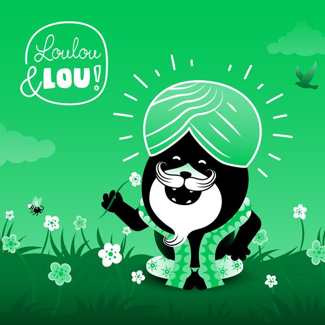 Ik hoor, ik hoor…: Vlaams gesproken – omslag van het luisterboek van Loulou en Lou