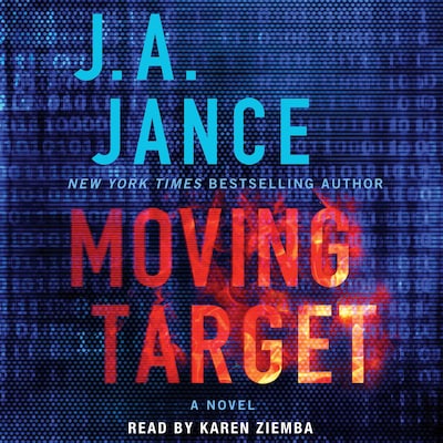 Moving Target – omslag til lydbogen af J.A. Jance
