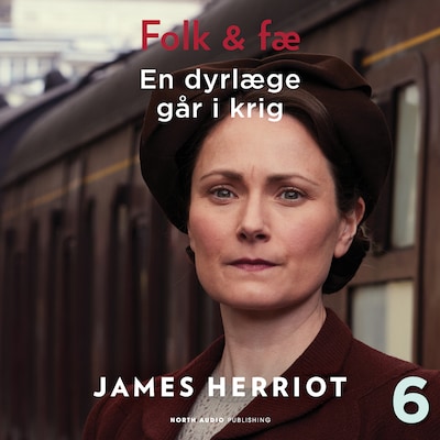 En dyrlæge går i krig – omslag til lydbogen af James Herriot