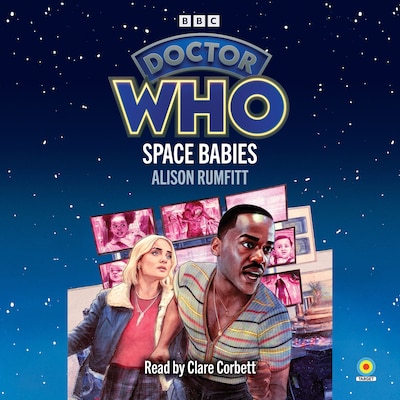 Doctor Who: Space Babies – omslag til lydbogen af Alison Rumfitt