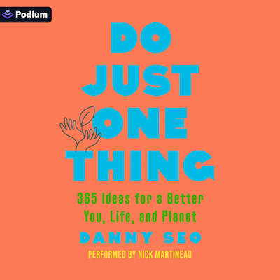 Do Just One Thing – omslag til lydbogen af Danny Seo