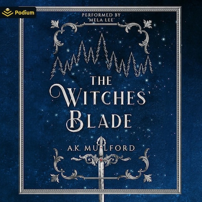 The Witches' Blade – omslag til lydbogen af A.K. Mulford