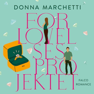 Forlovelsesprojektet – omslag til lydbogen af Donna Marchetti