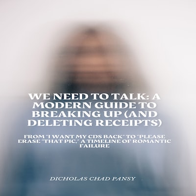 We Need to Talk: A Modern Guide to Breaking Up (And Deleting Receipts) – omslag til lydbogen af Dicholas Chad Pansy