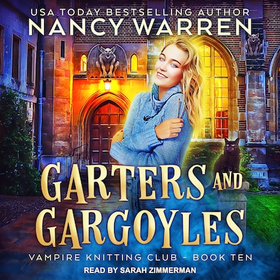 Garters and Gargoyles – omslag til lydbogen af Nancy Warren