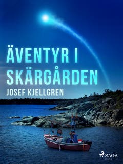 Äventyr i skärgården – omslag till ljudboken av Josef Kjellgren