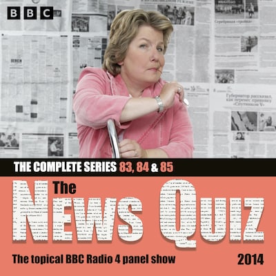 The News Quiz 2014 – omslag til lydbogen af BBC Radio Comedy