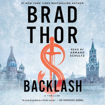 Backlash – omslag til lydbogen af Brad Thor
