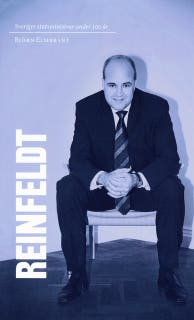 Sveriges statsministrar under 100 år : Fredrik Reinfeldt – omslag till ljudboken av Björn Elmbrant