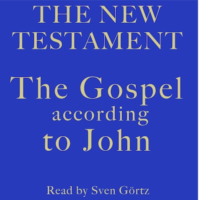 The Gospel According To John – omslag til lydbogen af John
