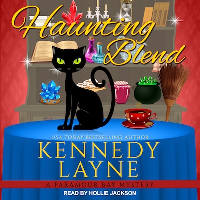 Haunting Blend – omslag til lydbogen af Kennedy Layne