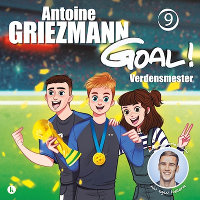 Goal 9 – omslag til lydbogen af Antoine Griezmann