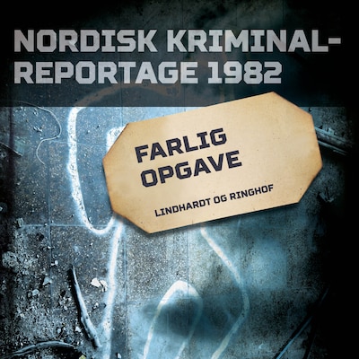 Farlig opgave – omslag til lydbogen af diverse