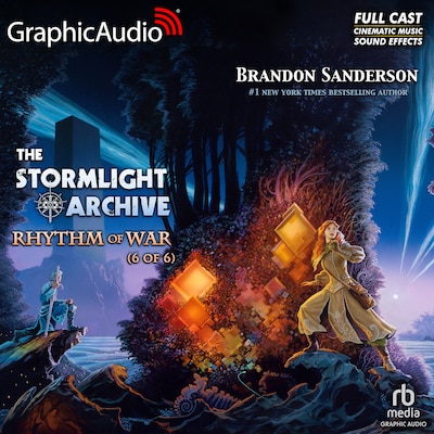 Rhythm of War (6 of 6) [Dramatized Adaptation] – omslag til lydbogen af Brandon Sanderson