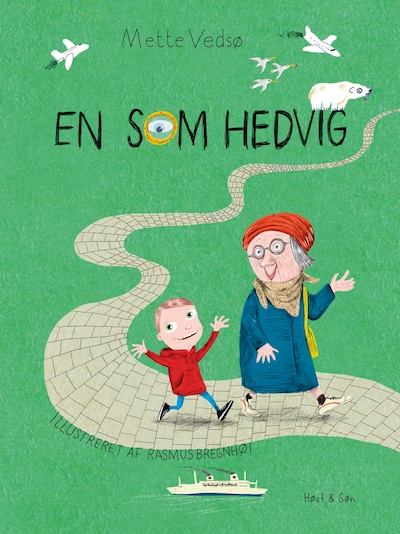 En som Hedvig – omslag til lydbogen af Mette Vedsø