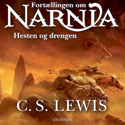 Narnia 3 - Hesten og drengen – omslag til lydbogen af C. S. Lewis