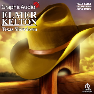 Texas Showdown [Dramatized Adaptation] – omslag til lydbogen af Elmer Kelton